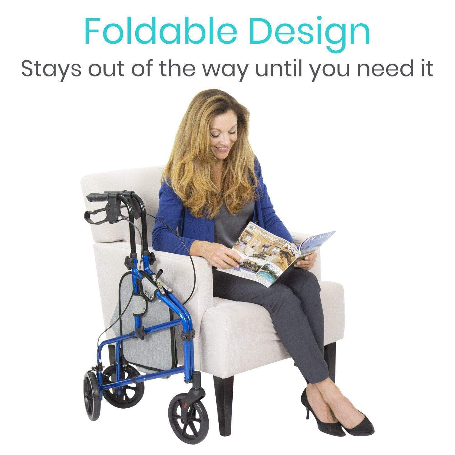 3-Wheel Rollator photo 5