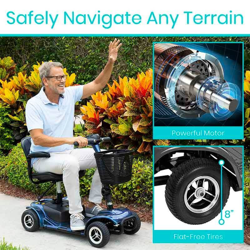 4-Wheel Electric Mobility Scooter (Long Range) photo 2
