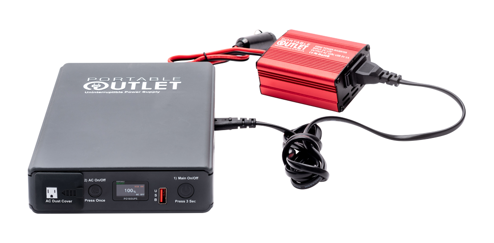 Battery & Car Charger Inverter (Combo)