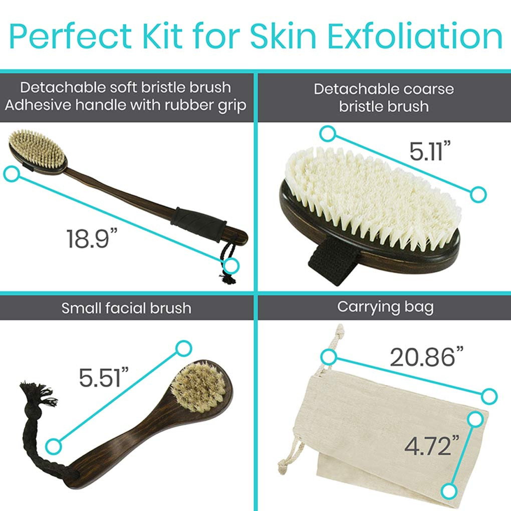 Body Brush Set — Dark photo 7
