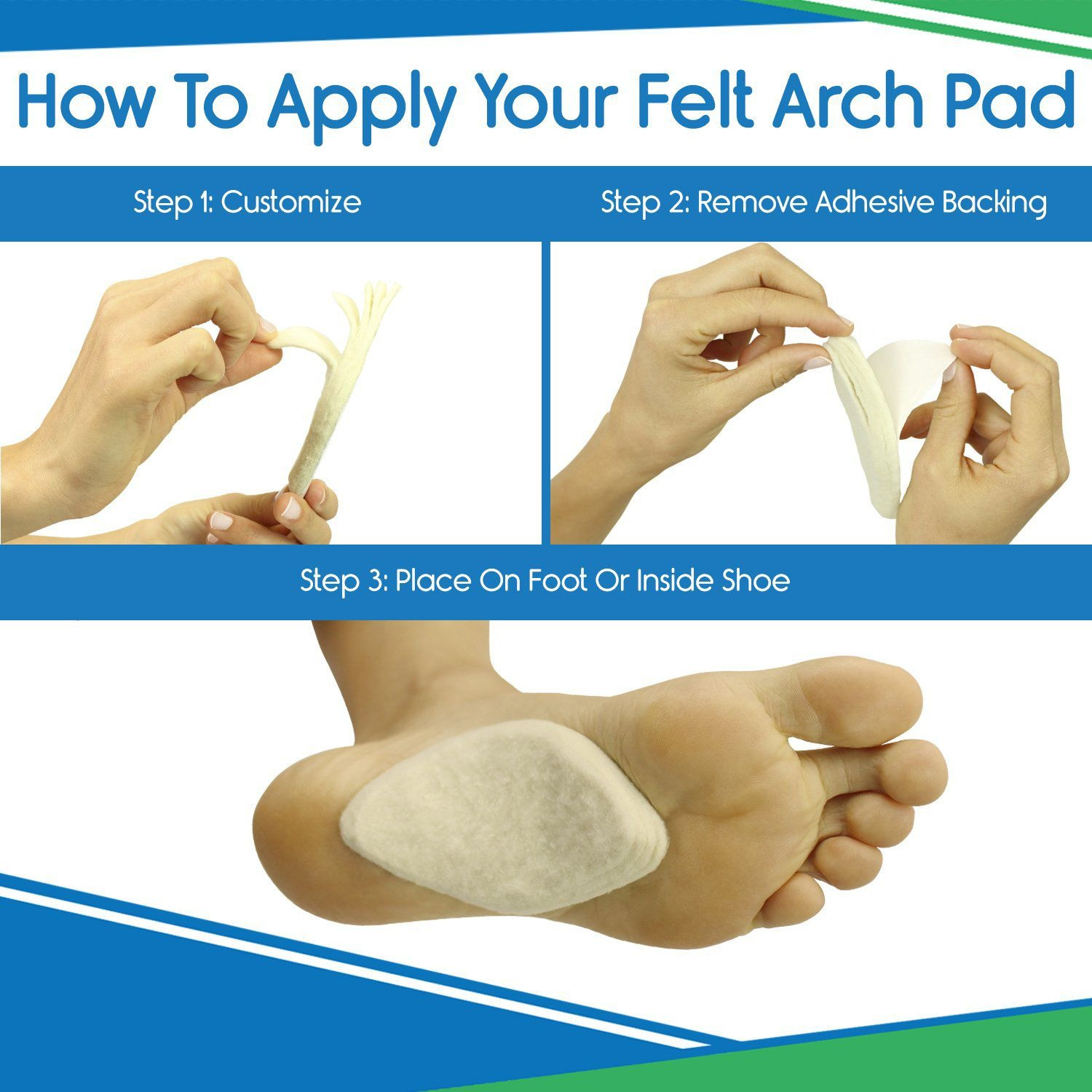Felt Arch Pads photo 7