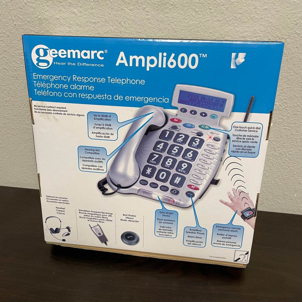 Geemarc Ampli600 Emergency Response Phone photo 2