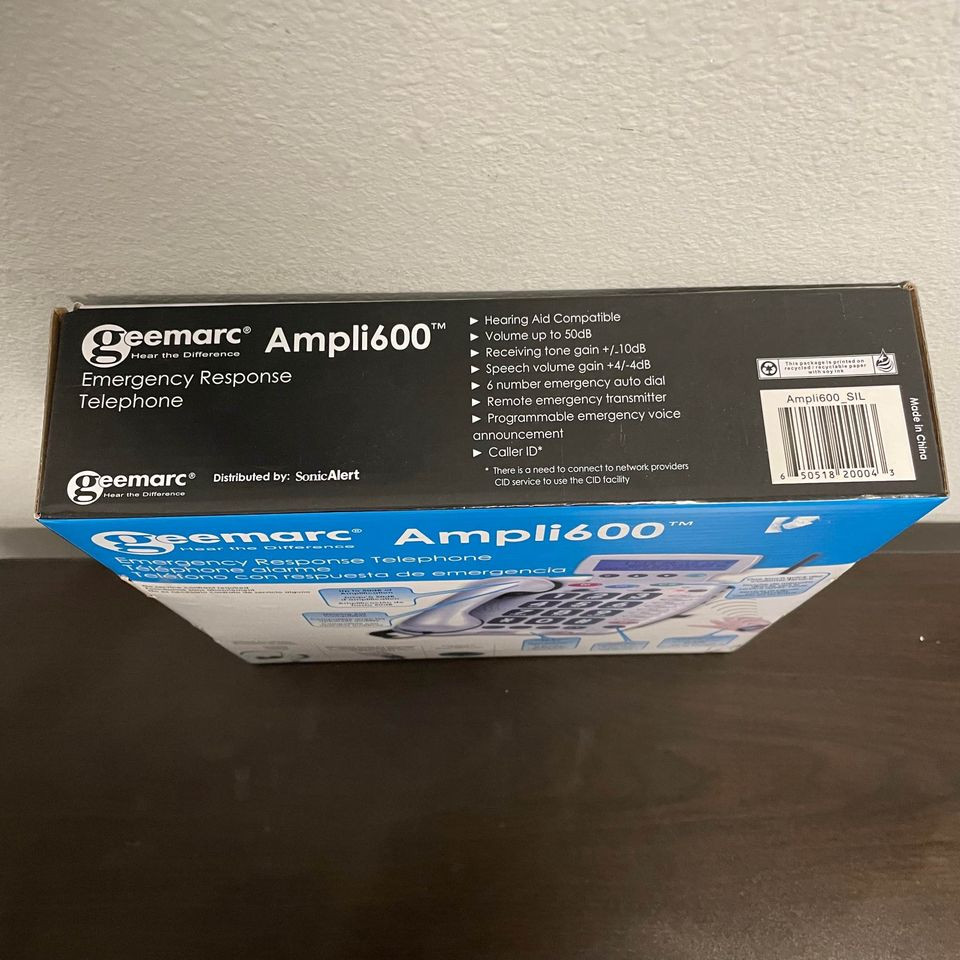 Geemarc Ampli600 Emergency Response Phone photo 3