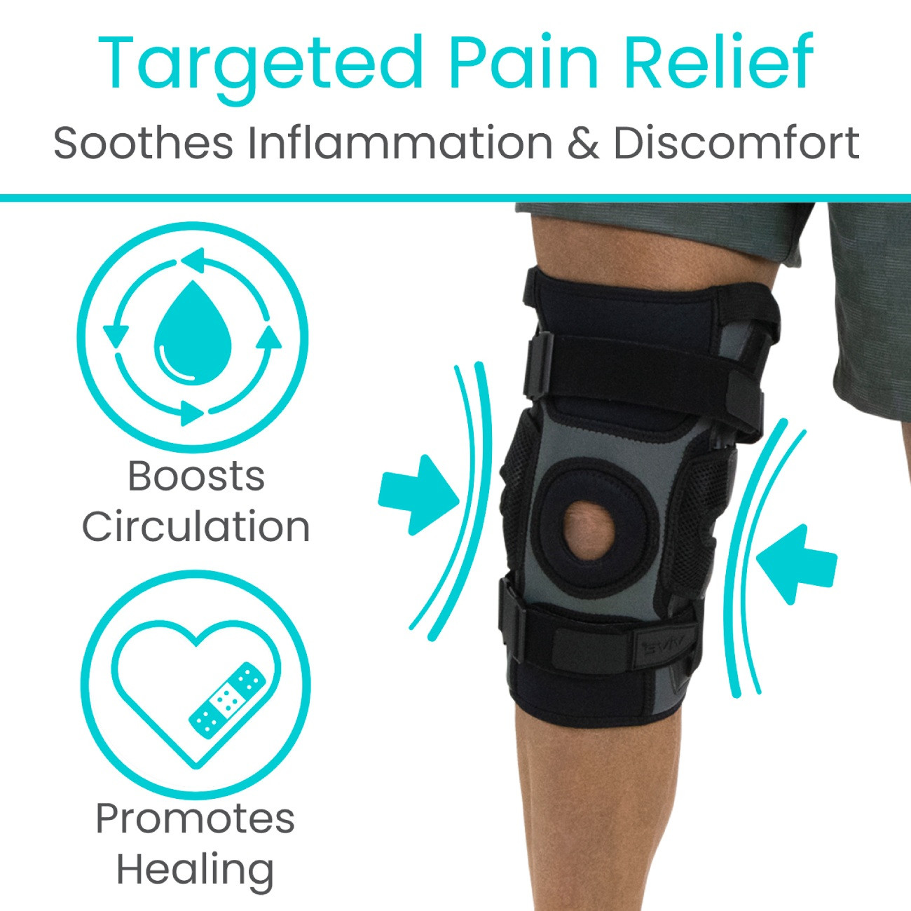 Heavy Duty Hinged Knee Brace photo 4