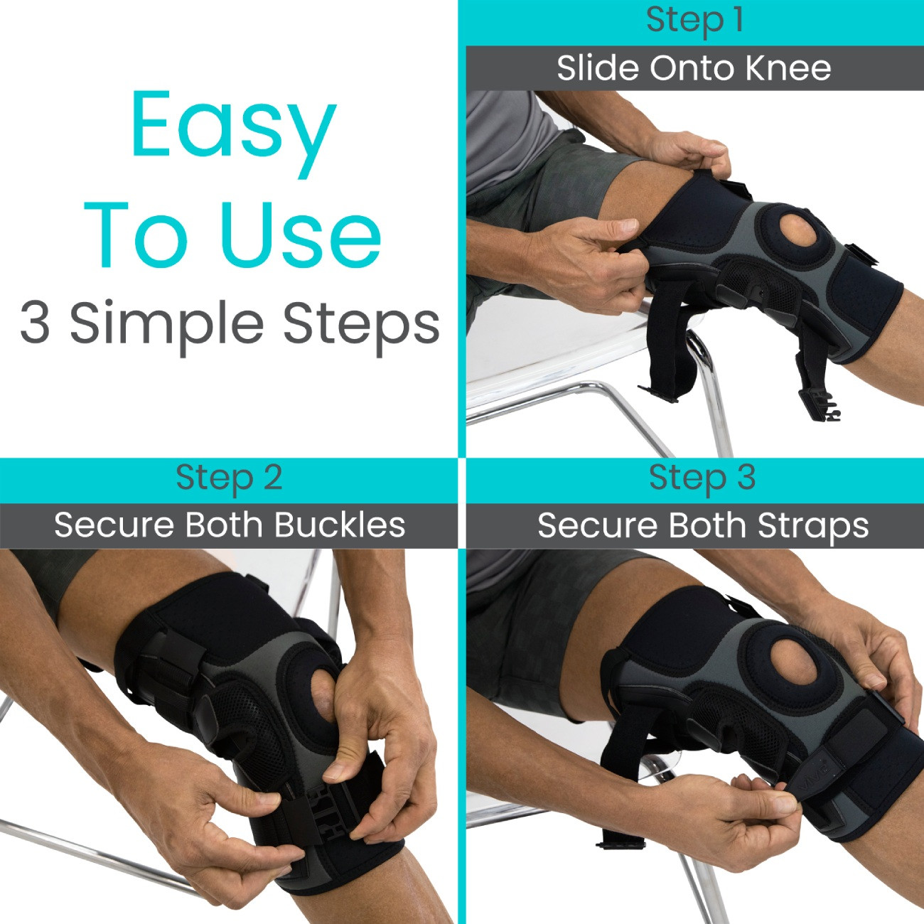 Heavy Duty Hinged Knee Brace photo 6