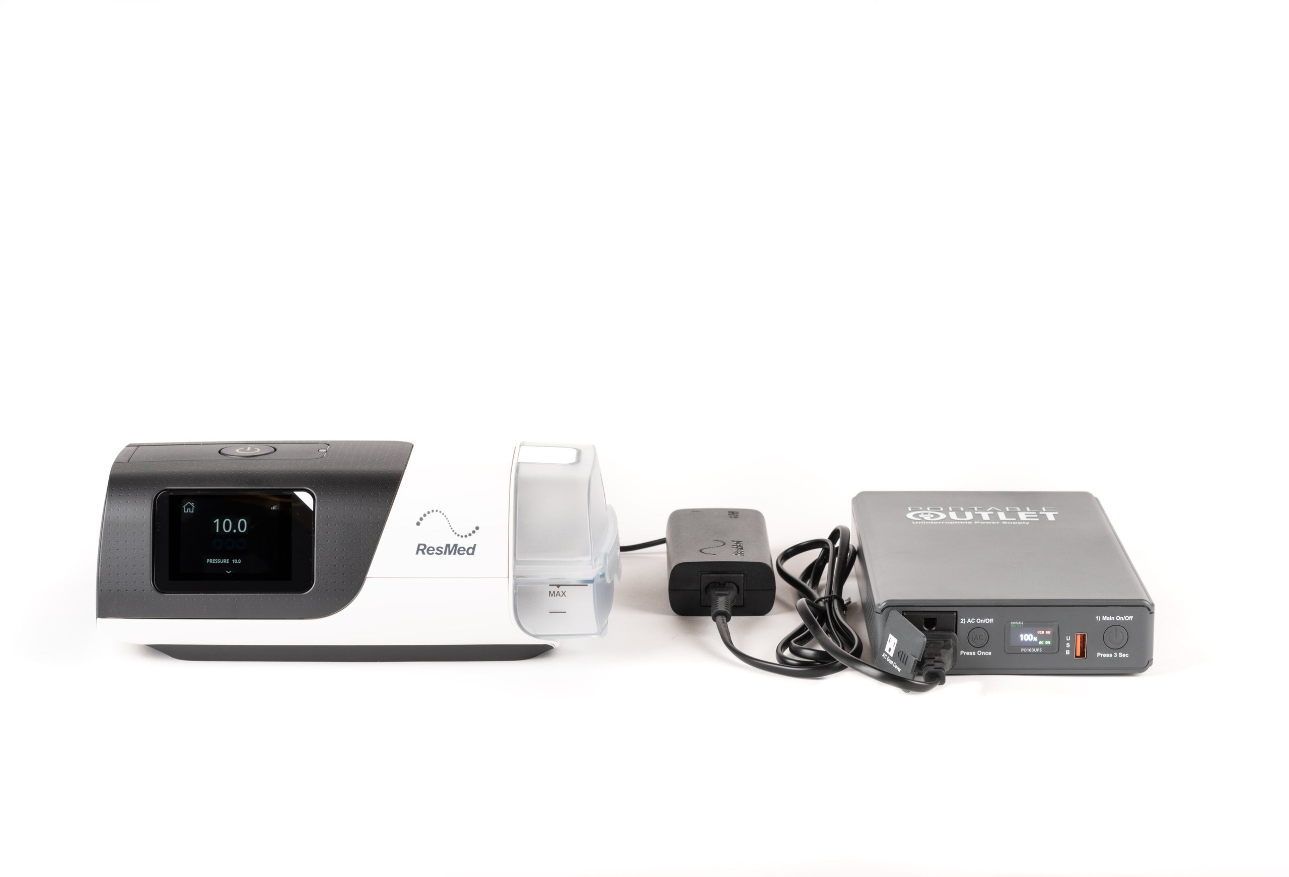 Portable Outlet 160UPSv2 — Uninterruptible Power Supply / CPAP Battery photo 4