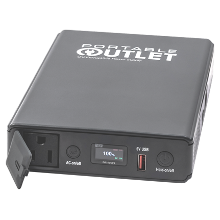 Portable Outlet 160UPSv2 — Uninterruptible Power Supply / CPAP Battery