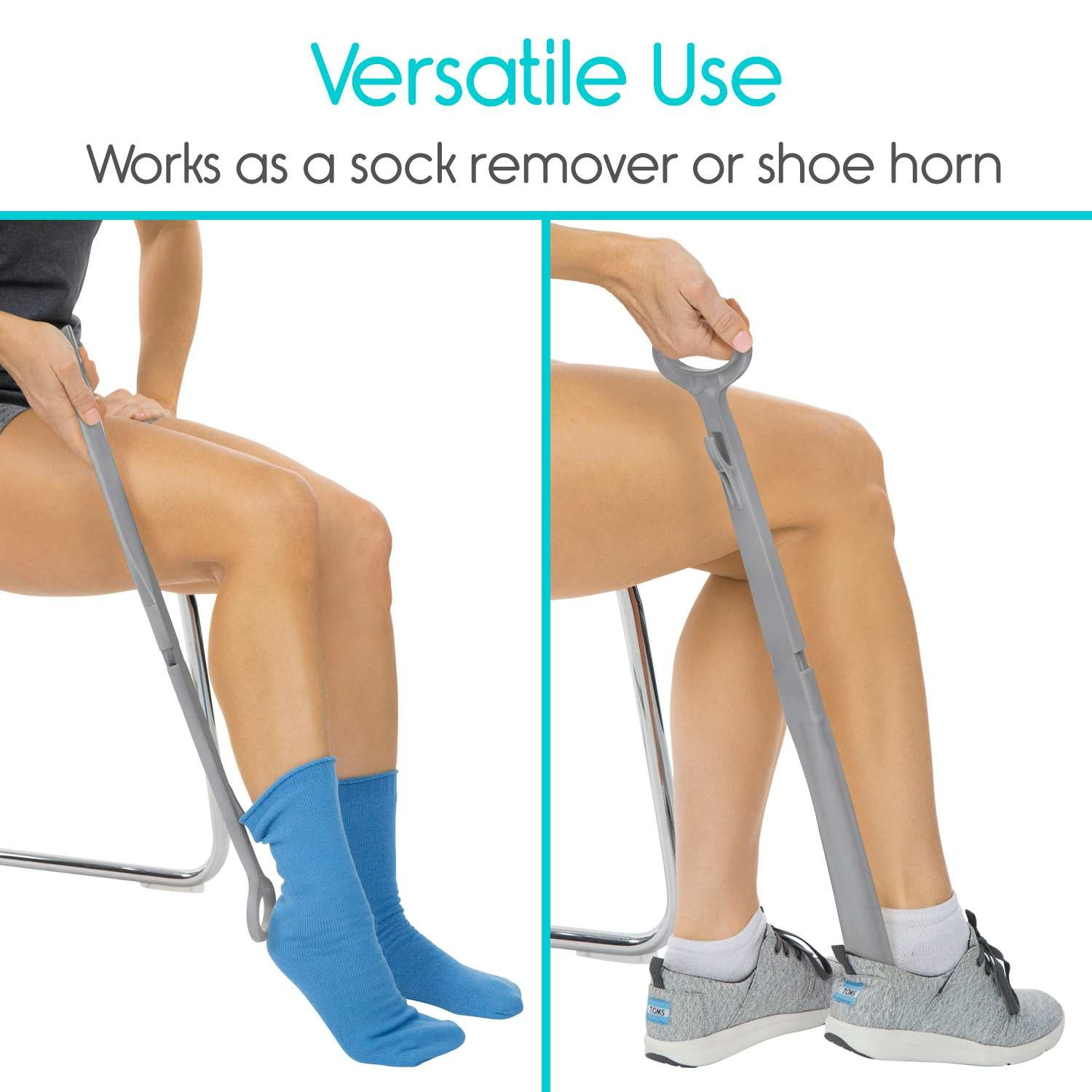Shoehorn with Sock Remover photo 2