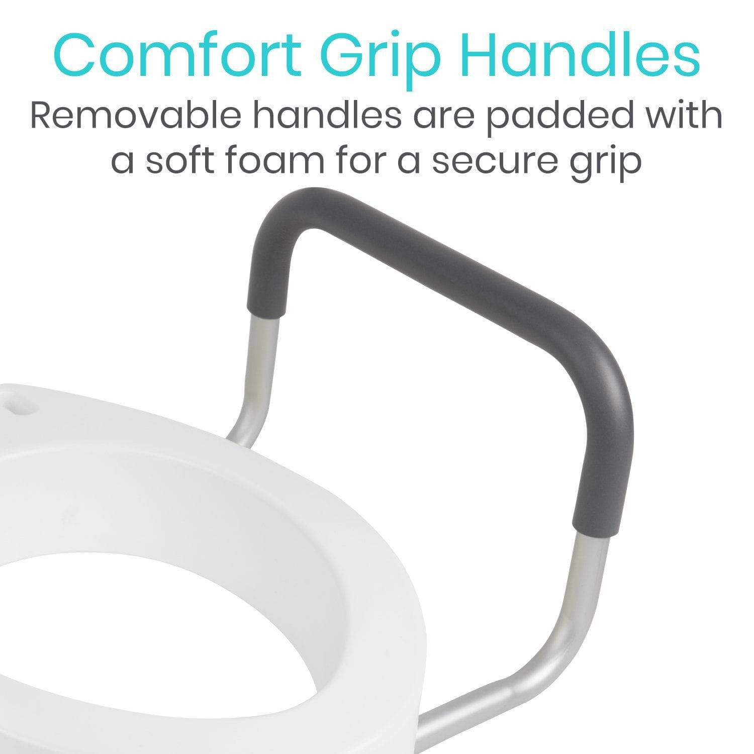 Toilet Seat Riser With Arms photo 4